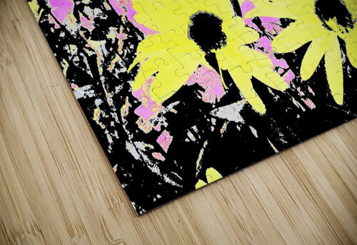 Abstract Daisy Garden Catriona Roberts Nature Photography and Designs puzzle