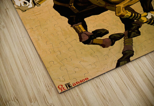 1923 Polo Art by Oscar Rabe Hanson Row One Brand puzzle