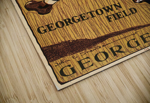 1905 georgetown pennsylvania baseball art Row One Brand puzzle