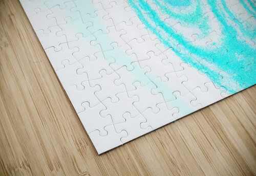 Abstract Cool Pastel Swirl Catriona Roberts Nature Photography and Designs puzzle