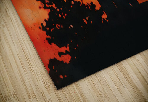 1970s West Lafayette Sunset Row One Brand puzzle