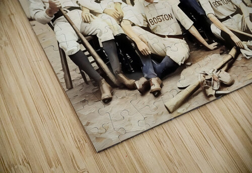 1889 boston beaneaters color photo art Row One Brand puzzle