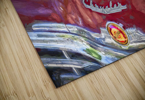 1949 Red Chrysler Town and Country Woody Convertible X100. 16 Rich Franco puzzle