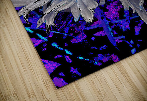 Abstract Daises Duo on an Abstract Background  Catriona Roberts Nature Photography and Designs puzzle