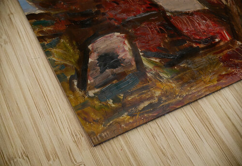 1934 Cape Cod Art: Whale’s Jaw Dogtown Common  Row One Brand puzzle