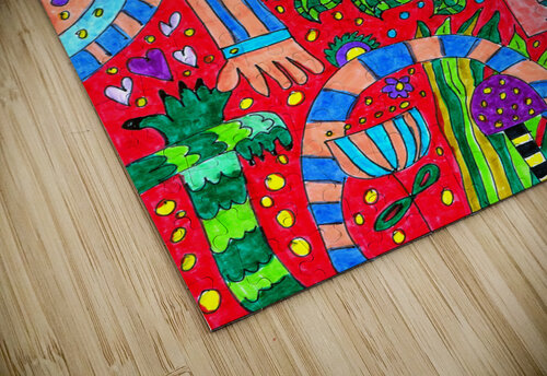 Abstract Doodles Imagination Catriona Roberts Nature Photography and Designs puzzle