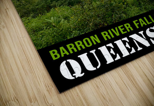 Barron Falls Queensland Australia  Vintage Poster Prints puzzle