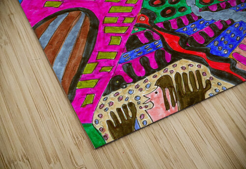  Abstract Doodle Art Tower Moment Catriona Roberts Nature Photography and Designs puzzle