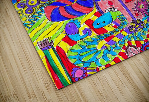  Abstract Doodle Creatures  Catriona Roberts Nature Photography and Designs puzzle