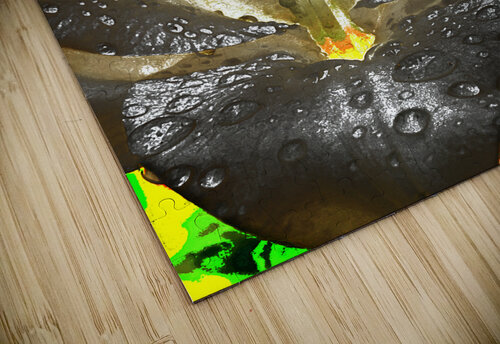 Abstract Vibrant Graffiti Lily Flower Catriona Roberts Nature Photography and Designs puzzle