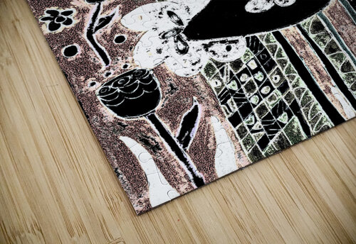 Abstract Floral Birds Catriona Roberts Nature Photography and Designs puzzle