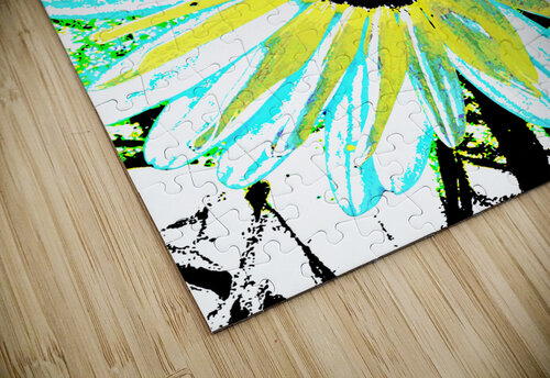 Abstract Vibrant Daisy Catriona Roberts Nature Photography and Designs puzzle