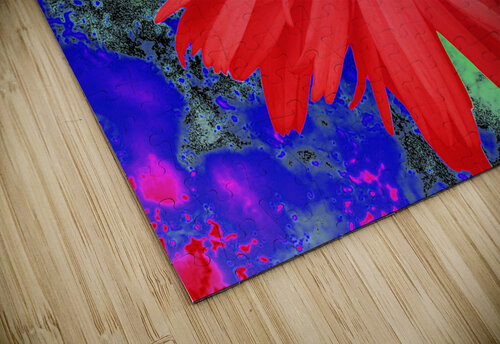 Abstract Psychedelic Daisy Catriona Roberts Nature Photography and Designs puzzle