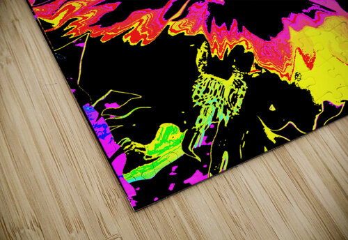 Abstract Neon Melting Daises Catriona Roberts Nature Photography and Designs puzzle