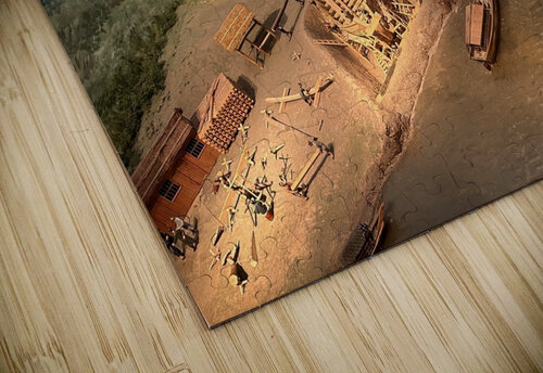 Sails of Dreams Navigating the Canvas of the Sea HarveyPaintingstudi puzzle