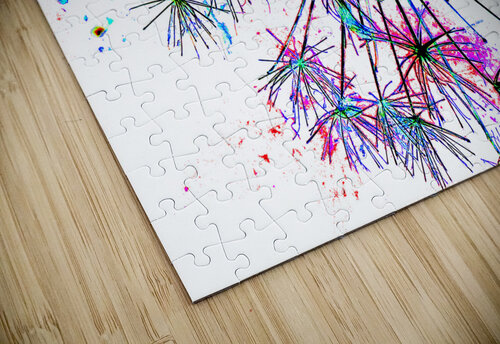 Abstract Colourful Angelica in the Morning Catriona Roberts Nature Photography and Designs puzzle