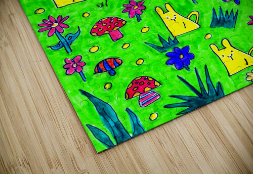 Abstract Doodle Tree Catriona Roberts Nature Photography and Designs puzzle