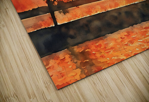 bright yellow sky Row One Brand puzzle