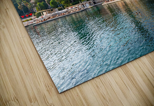 Scenic view of the Cikat Bay on the island of Losinj in the Adriatic Sea Croatia caladoart puzzle