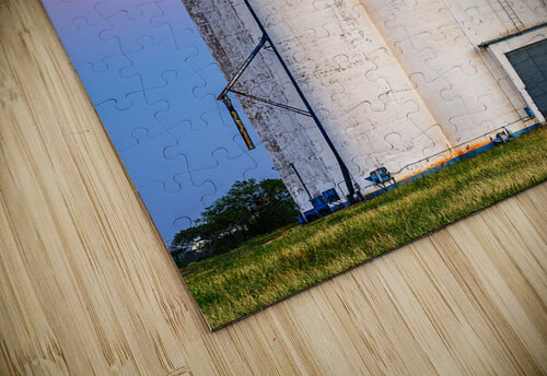 Sunset at the Vega Grain Elevator Andy Crawford puzzle