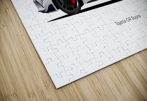 Toyota GR Supra 02 Conceptual Photography puzzle