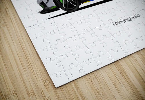 Koenigsegg Jesko 02 Conceptual Photography puzzle