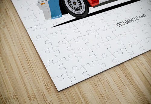 1980 BMW M1 AHG 02 Conceptual Photography puzzle