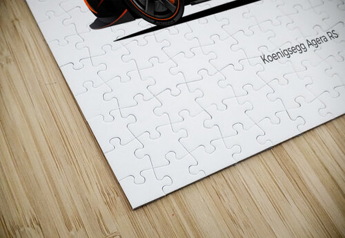 Koenigsegg Agera RS 02 Conceptual Photography puzzle