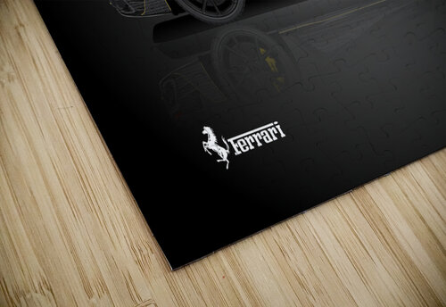 Ferrari 812 Superfast B Conceptual Photography puzzle