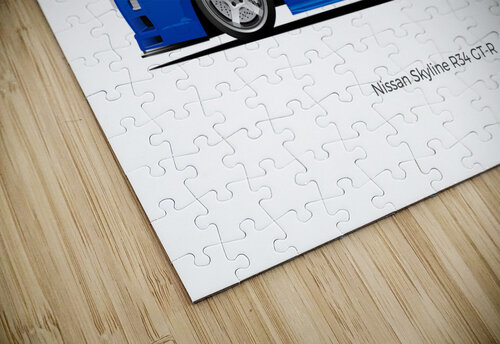 GTR R34 02 Conceptual Photography puzzle