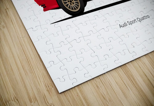 Audi Sport Quattro 02 Conceptual Photography puzzle
