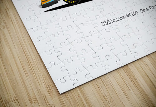 MCL60 Piastri 02 Conceptual Photography puzzle