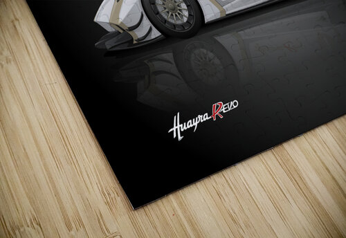 Pagani Huayra R Evo B Conceptual Photography puzzle