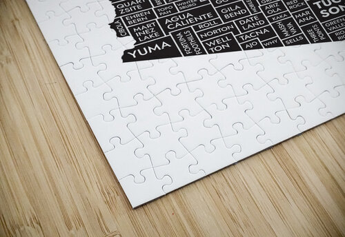 Arizona white Conceptual Photography puzzle