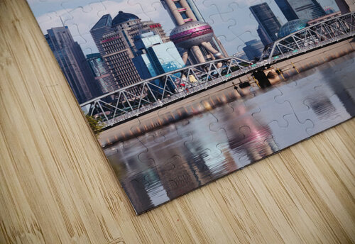 Shanghai China3 Conceptual Photography puzzle