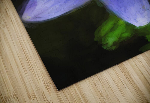 Blue Columbine Rocky Mountain National Park X 4 Rich Franco puzzle