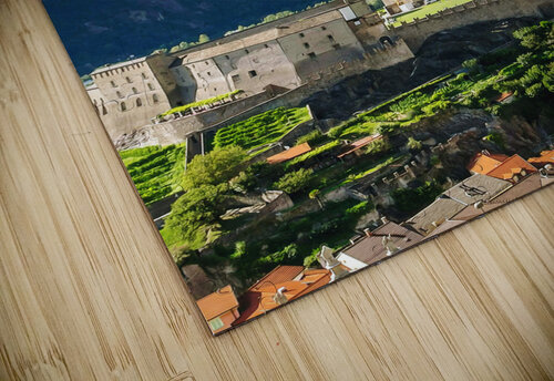 Bellinzona Switzerland3 Conceptual Photography puzzle