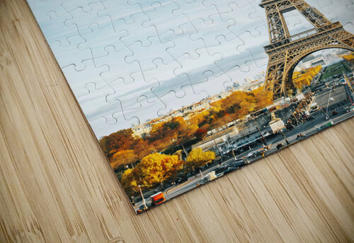 Eiffel Tower Paris Conceptual Photography puzzle