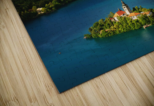 Lake Bled Slovenia7 Conceptual Photography puzzle