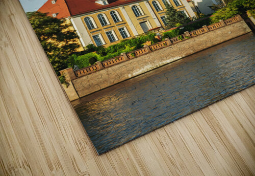 Wroclaw Poland Travel Print Conceptual Photography puzzle