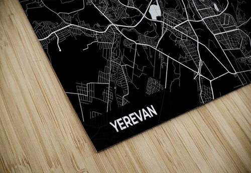 Yerevan Armenia City Map Print Conceptual Photography puzzle