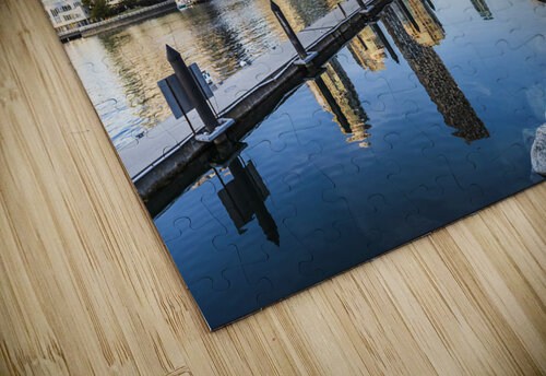 Vancouver impression of Granville Island Melanie Viola puzzle