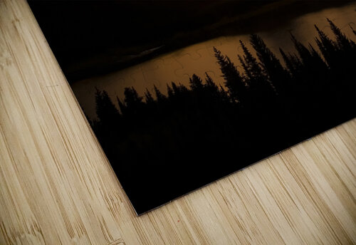 Sunset Swift Current Lake Glacier National Park X100 Rich Franco puzzle