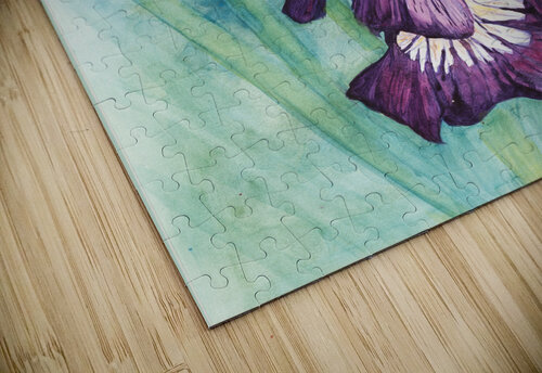 Pop of purple 17.25x23.5 Dale Morrish puzzle