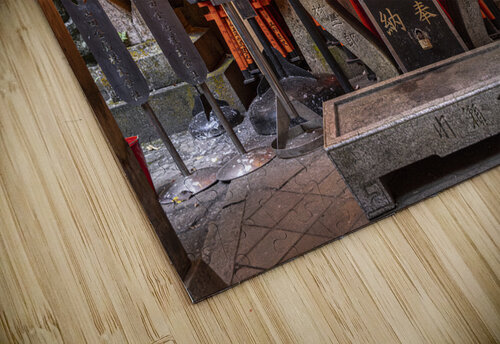 japanese shrine covered with orange torii gates Gualtiero Boffi puzzle