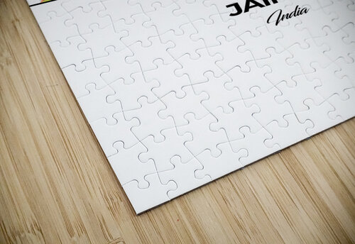 Jaipur India City Skyline Print Conceptual Photography puzzle
