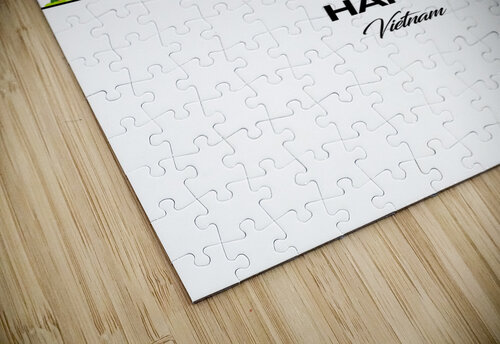 Hanoi Vietnam City Skyline Print Conceptual Photography puzzle