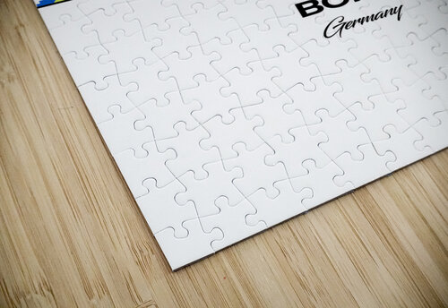 Bonn Germany City Skyline Print Conceptual Photography puzzle