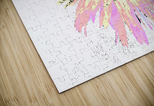 Abstract Vibrant Daisy Bloom Catriona Roberts Nature Photography and Designs puzzle