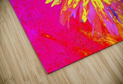 Abstract Daisy Yellow Bloom Catriona Roberts Nature Photography and Designs puzzle